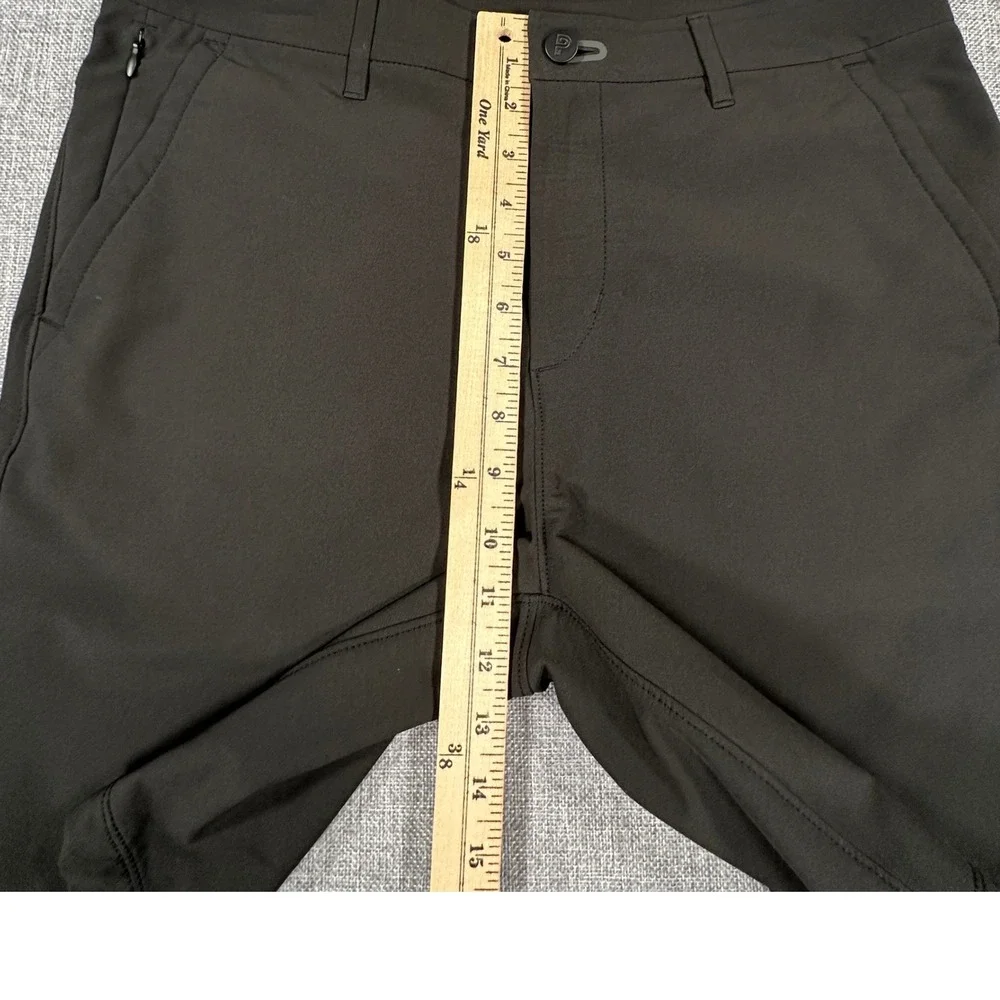 Public Rec All Day Every Day Shorts Mens 32 Black Performance Stretch Commuter